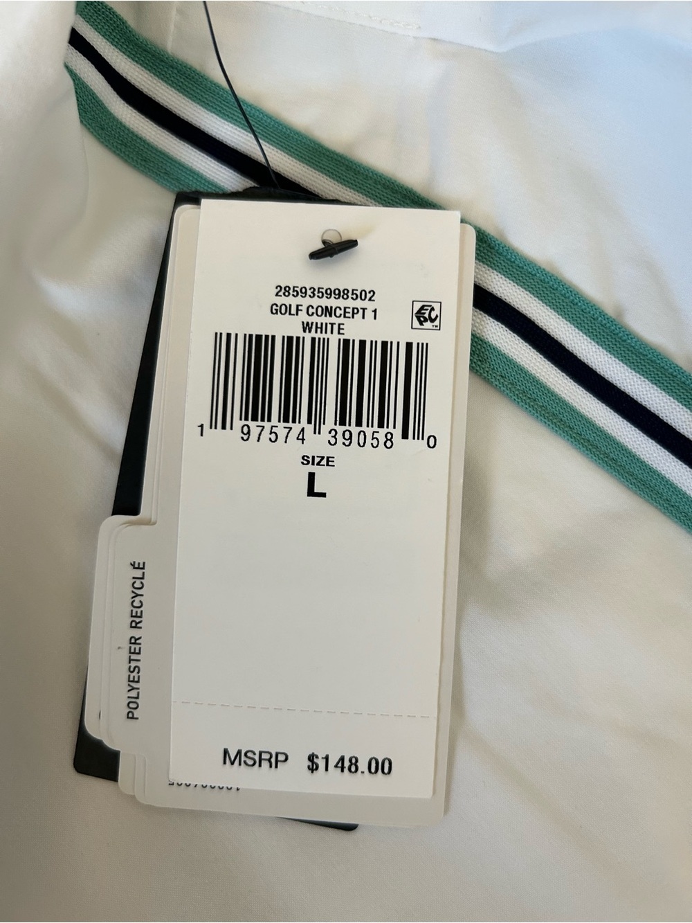 RLX Ralph Lauren Golf Skort Women's Size L White Golf Tennis Pickleball Gym - Picture 9 of 11